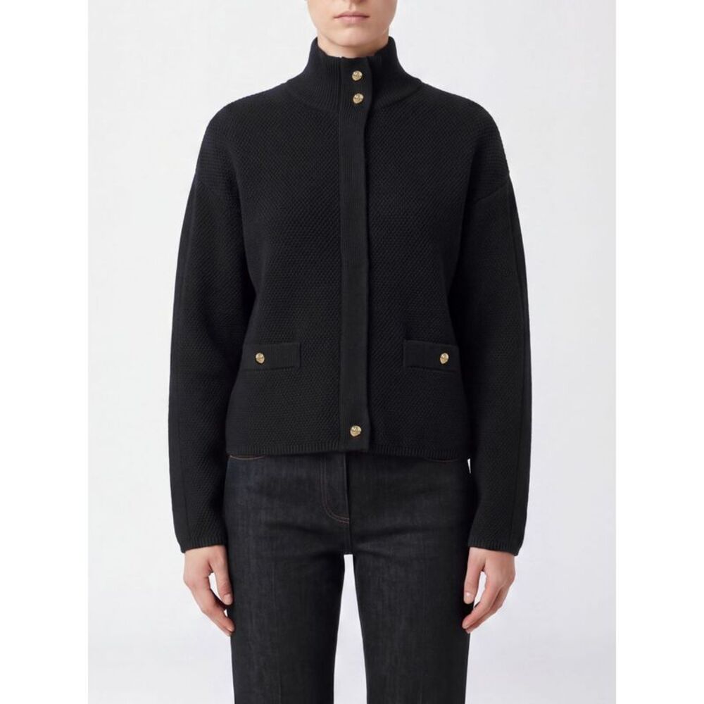Liu Jo Women Short High-Neck Jacket Liu Jo In Viscose Blend With Slit Pockets